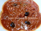 Sauce tomate pour pizza aux anchois