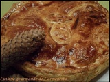 Tourte aux cèpes et poulet