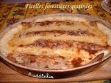 Ficelles forestières gratinées