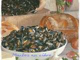 Moules au cidre