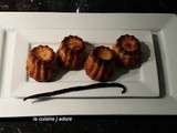 Canneles tres vanilles ( recette de l atelier des chefs)