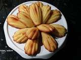 Madeleines au miel, citron et fleur de sel ( recette de l atelier des chefs)