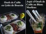 Pâques, Cuisine Créative ... Quelques Idées de Verrines aux Oeufs de Caille