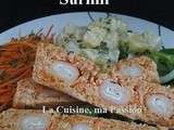 Terrine Saumon / Carotte au Surimi