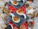 Cuillères apéritives à la Noix de Saint Jacques panées et sa purée de choux fleur