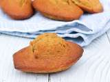 Madeleines au sucre de canne