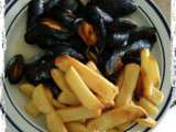 Moules marinières maison