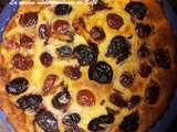 Clafoutis aux prunes rouges