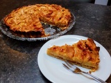 Tarte frangipane et pommes caramélisées