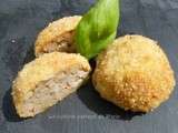 Arancini ou comment accomoder les restes d'un risotto