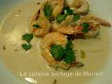 Crevettes aux saveurs d'Asie