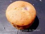 Muffin aux framboises