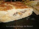 Omelette aux morilles