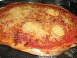 Pizza aux lardons