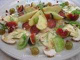 Salade aux saveurs automnales