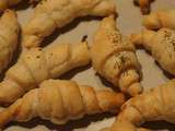 Petits croissants tout simple pour un effet boeuf