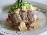 Paupiette de veau sauce au vin blanc