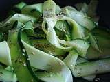 Tagliatelles de courgettes