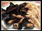 Moules sans alcool