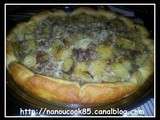 Pizza facon quiche