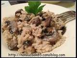 Risotto aux champignons