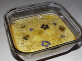 Clafoutis aux fleurs sauvages