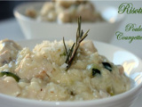 Risotto à la courgette et au poulet