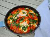 Chakchouka tomates, courgettes et pois chiches