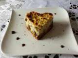 Cheesecake aux aubergines et thym