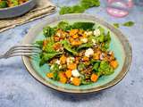 Salade lentilles et patate douce