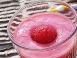 Smoothie abricots et framboises