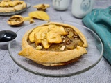 Tartelette pomme, poire et noix