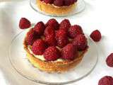 Tartelettes aux framboises