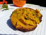 Tartinade de lentilles corail et carottes