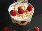 Tiramisu framboises