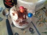 Sundae maison une tuerie....avec m&ms et coulis mars