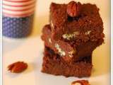 Brownie à la courge et noix de pécan { Sans gluten & sans sucre raffiné }