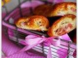 Comme des pains au chocolat mais ... au jambon - fromage { Brunch time }