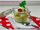 Pour So Safran { Ile flottante moule, chorizo et Eau de safran }