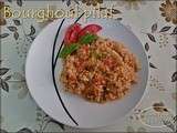 Bourghoul pilaf,blé concassé turque