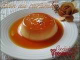 Flan renversé au caramel