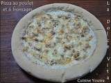 Pizza au poulet et 4 fromages