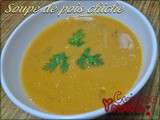 Soupe de pois chiche/carotte