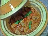 Tajine aux saveurs indiennes/Kofta aux aubergines et tomates