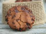 Cookies farine de châtaigne, noisette et pépites de chocolat