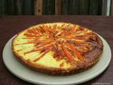 Tarte aux carottes et au chévre