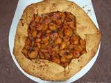 Tarte rustique aux mirabelles