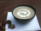 Velouté de champignons et châtaignes pour nous réchauffer