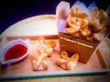 Crab Rangoon  (Wontons frits au crabe et cream cheese )