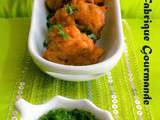 Pakoras et Hari Chutney